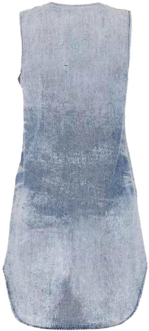 25FW 디젤 숏 원피스 A21707068TY01 BLUE - DIESEL