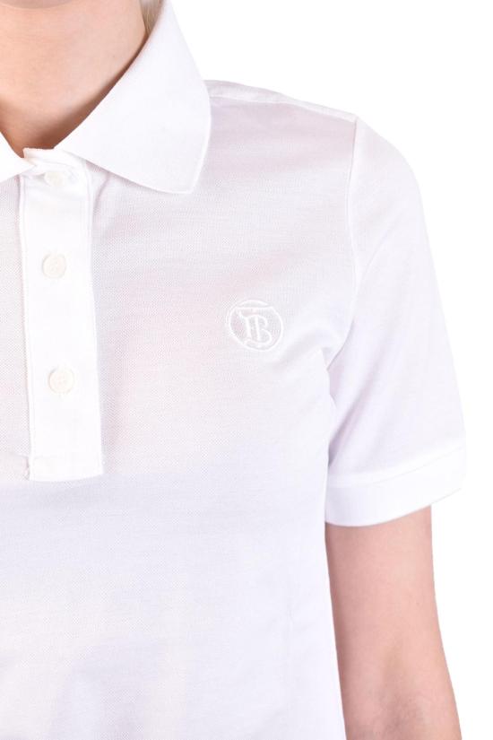  버버리 폴로 티셔츠 80493821005 WHITE - BURBERRY