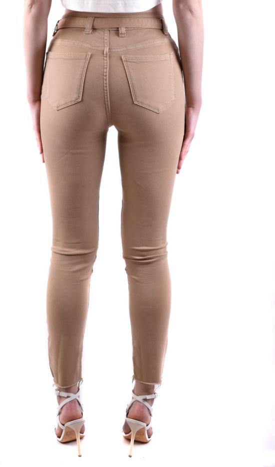  핑코 스트레이트 팬츠 SUSAN24D07 BEIGE - PINKO
