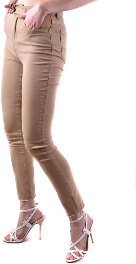 핑코 스트레이트 팬츠 SUSAN24D07 BEIGE - PINKO