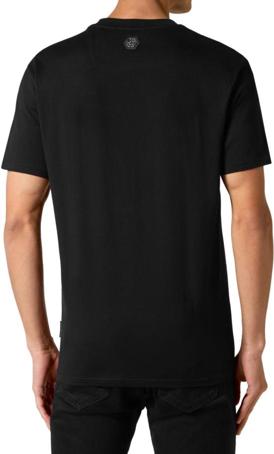  필립 플레인 반팔 티셔츠 FACCMTK6399PJY002NBLACK - PHILIPP PLEIN