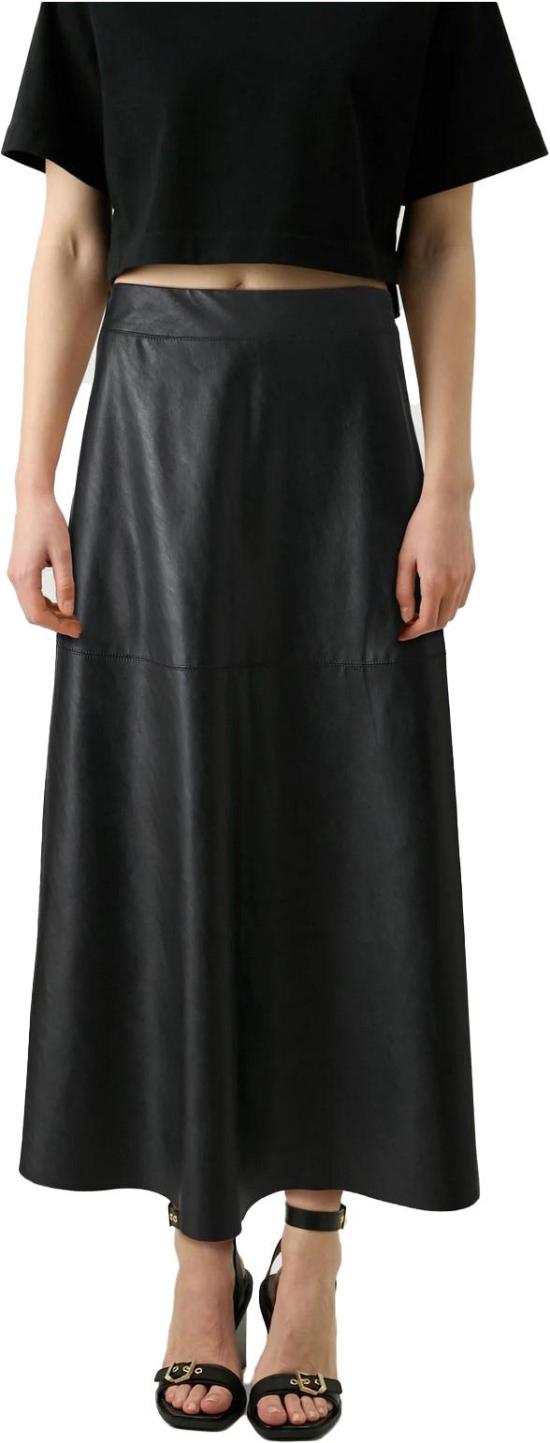  핑코 롱 스커트 1041447105 BLACK - PINKO