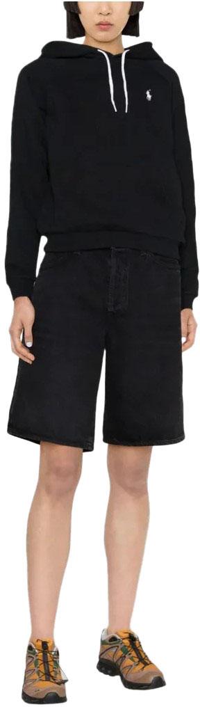 25FW 랄프 로렌 후드 티셔츠 211943007003 BLACK - RALPH LAUREN