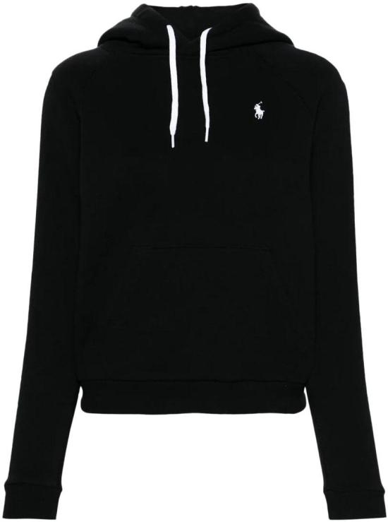 25FW 랄프 로렌 후드 티셔츠 211943007003 BLACK