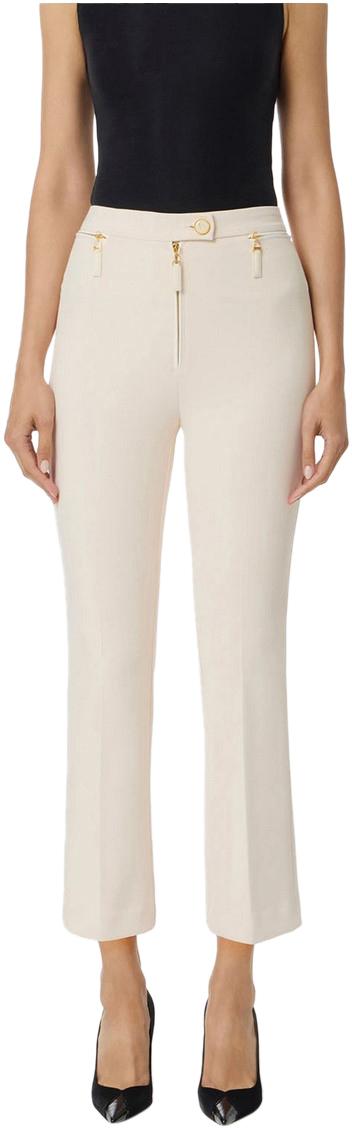 25FW 엘리자베타프랜치 팬츠 PA10856E2DZ9 WHITE - ELISABETTA FRANCHI