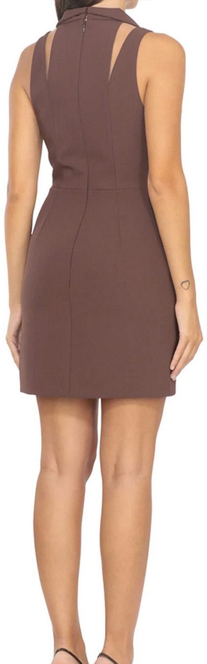 26SS 엘리자베타프랜치 미디 스커트 AB92461E2644 BROWN - ELISABETTA FRANCHI