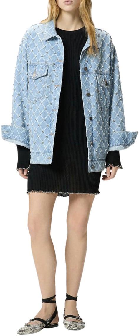 26SS 핑코 데님 셔츠 106246A32NPJE BLUE - PINKO