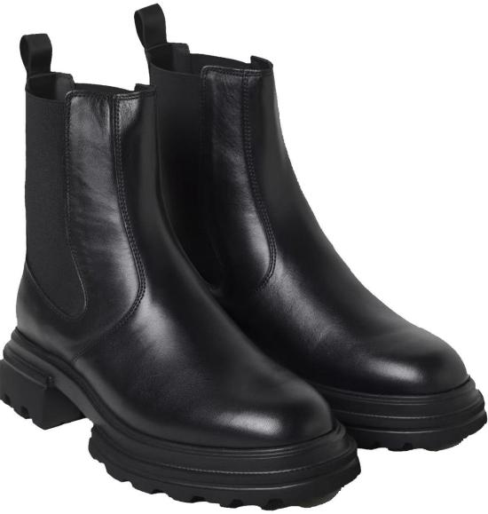25FW 호간 부츠 HXW6740FM006LOB999 BLACK - HOGAN