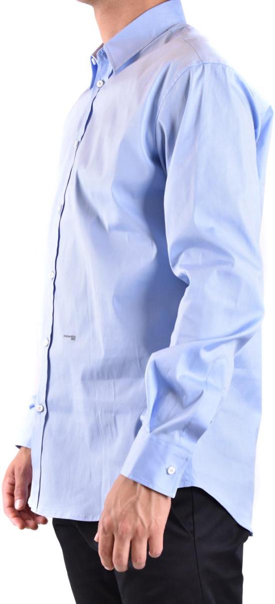  디스퀘어드2 긴팔 셔츠 S74DM0659S44131480 BLUE - DSQUARED2