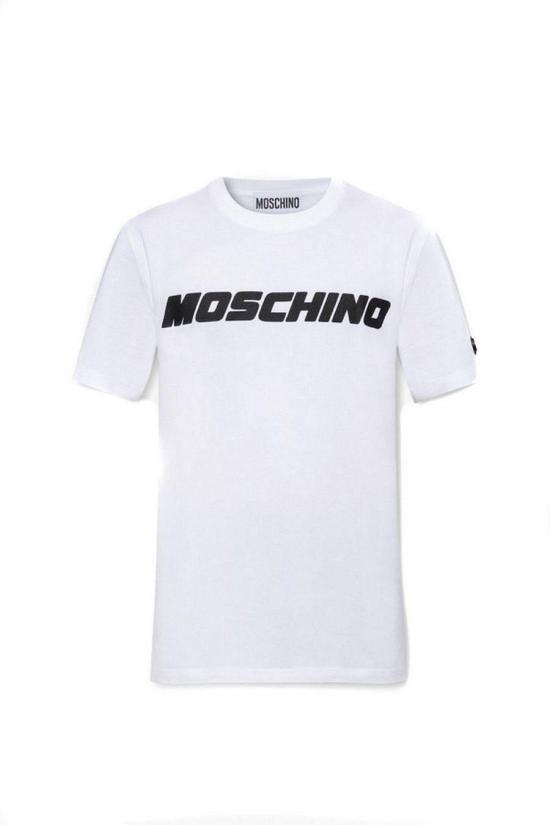  모스키노 반팔 티셔츠 A072902391001 WHITE