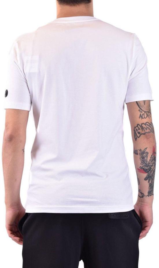  모스키노 반팔 티셔츠 A072902391001 WHITE - MOSCHINO