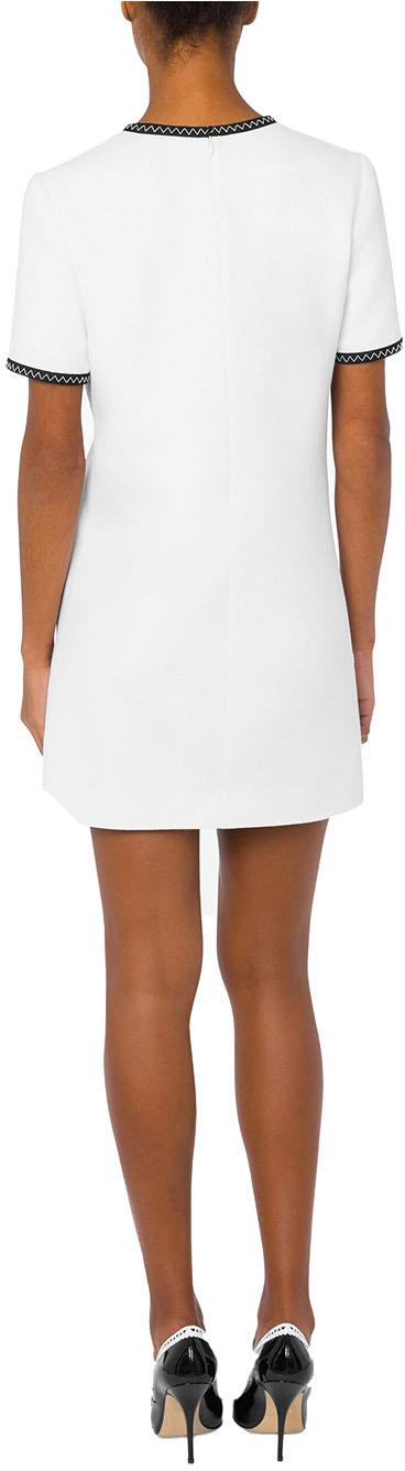  모스키노 숏 원피스 J042255170001 WHITE - MOSCHINO