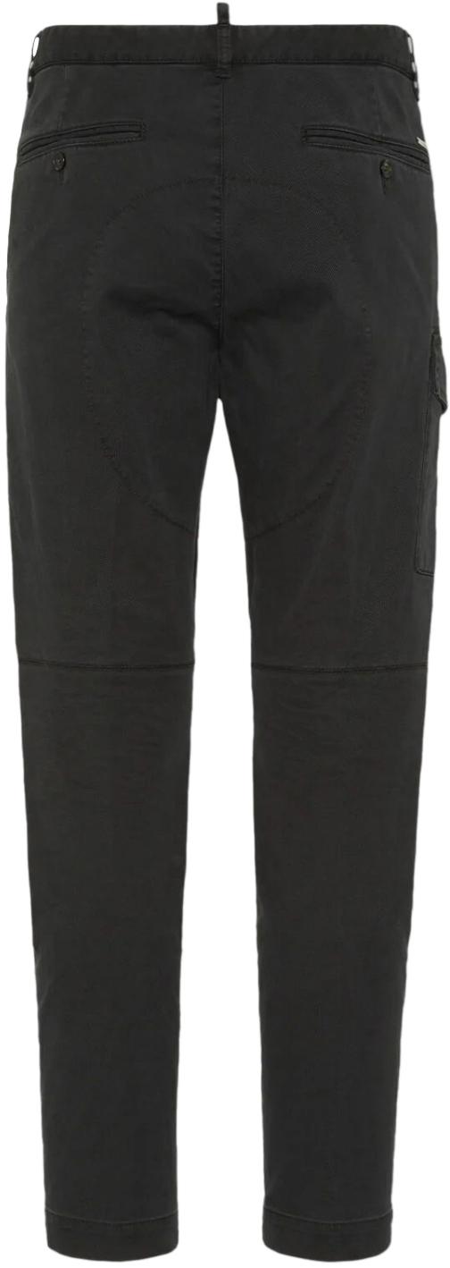 25FW 디스퀘어드2 스트레이트 팬츠 S74KB0818S39021900 BLACK - DSQUARED2