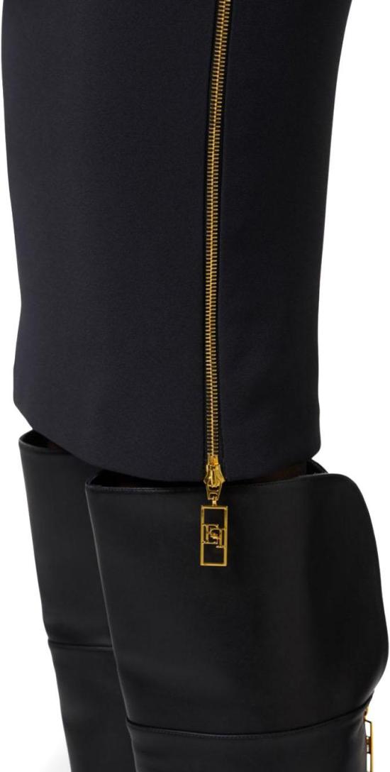  엘리자베타프랜치 미디 스커트 GO04746E2110 BLACK - ELISABETTA FRANCHI
