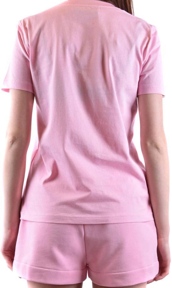  모스키노 반팔 티셔츠 J07144411224 PINK - MOSCHINO