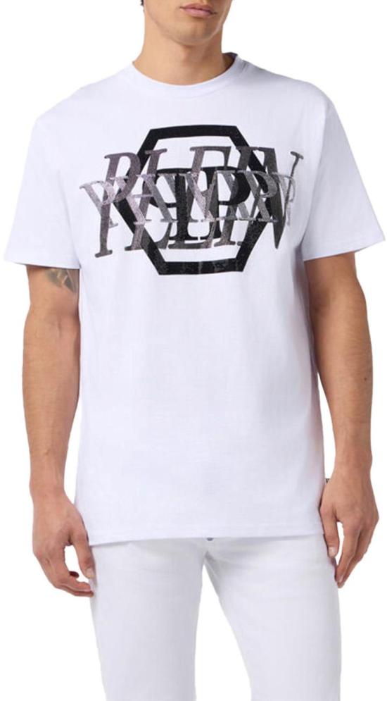 26SS 필립 플레인 탑 SAFCMTK8899PJY002N01 WHITE - PHILIPP PLEIN