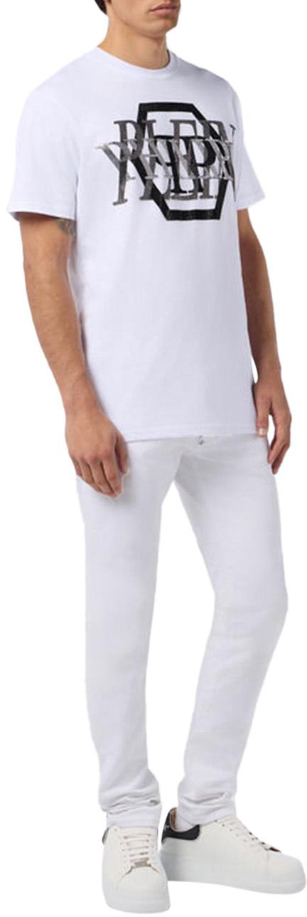 26SS 필립 플레인 탑 SAFCMTK8899PJY002N01 WHITE - PHILIPP PLEIN