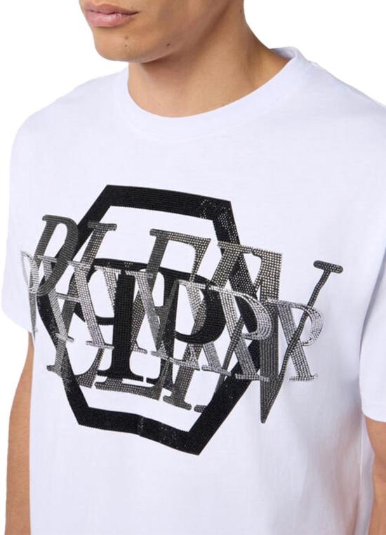26SS 필립 플레인 탑 SAFCMTK8899PJY002N01 WHITE - PHILIPP PLEIN