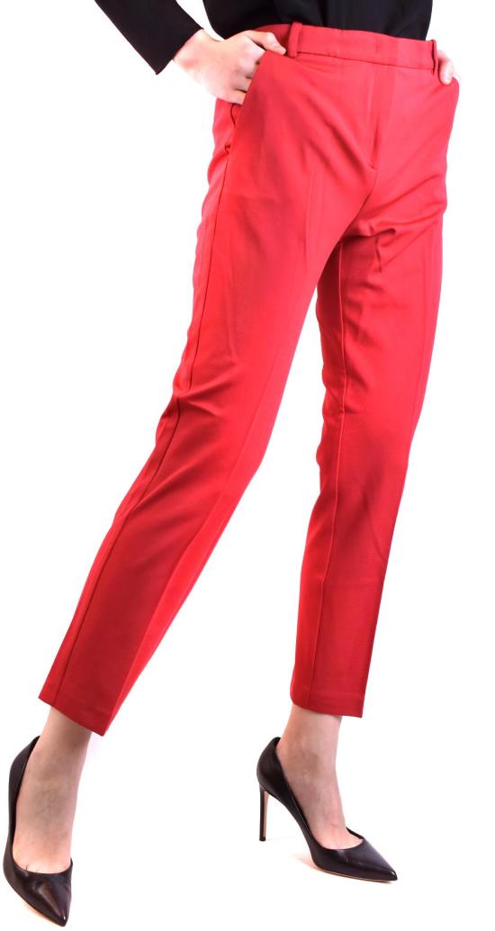  핑코 스트레이트 팬츠 1G14TS5872 RED - PINKO