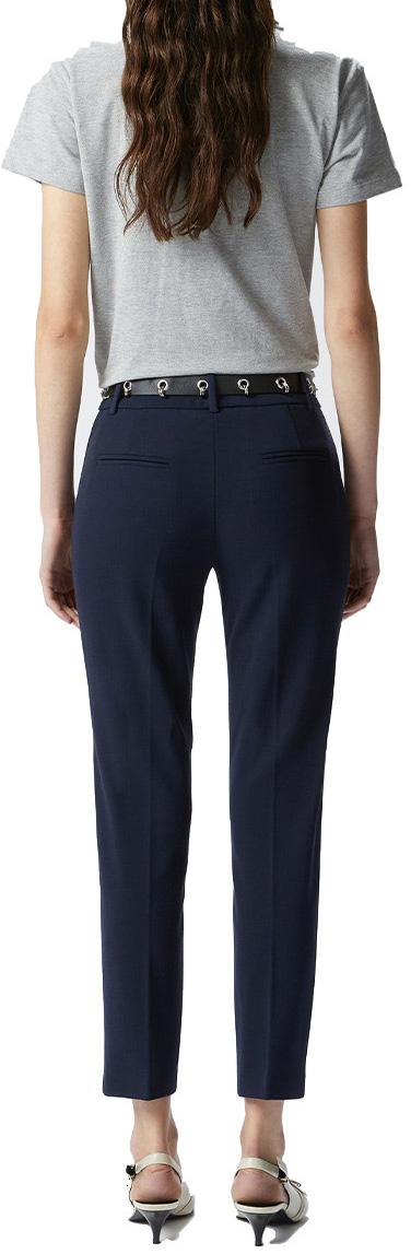  핑코 스트레이트 팬츠 100155A24DG02 BLUE - PINKO