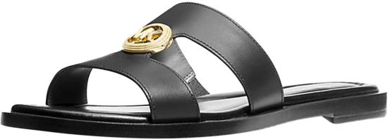 26SS 마이클 코어스 뮬/슬리퍼 40S6ERFS2L001 BLACK - MICHAEL KORS