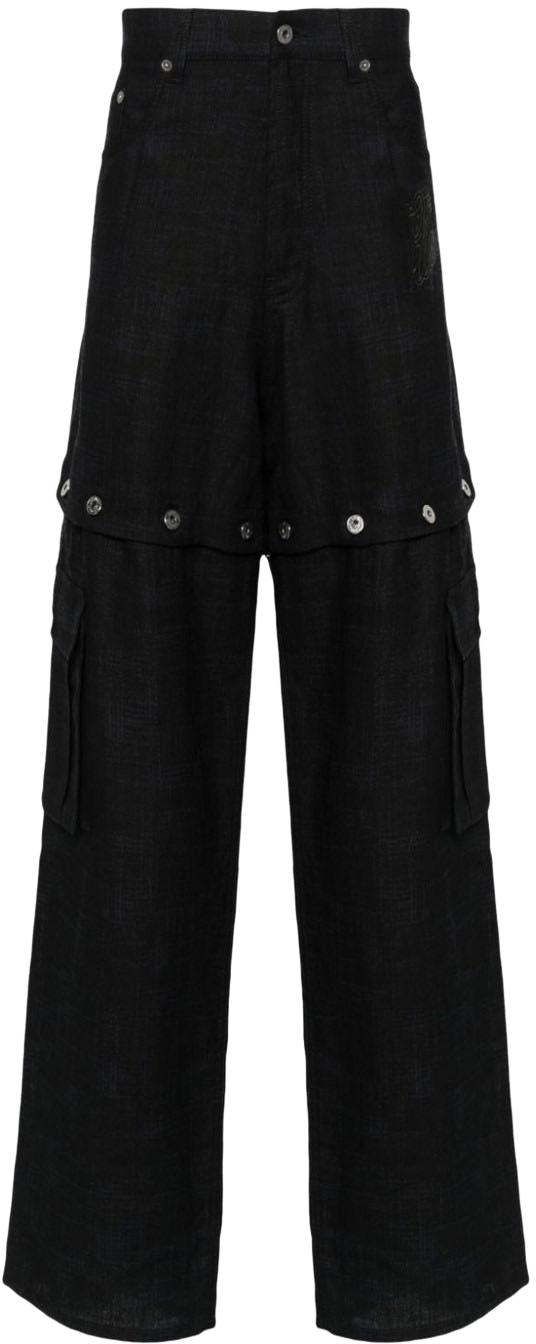 오프화이트 팬츠 OMCE047S24FAB0014710 BLACK