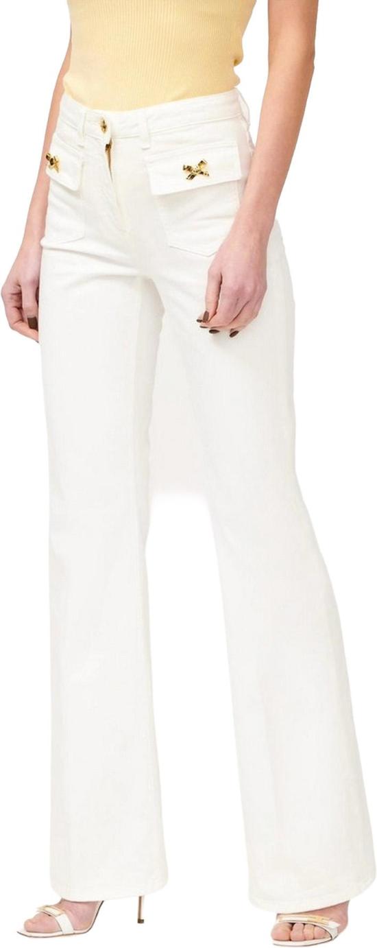25SS 엘리자베타프랜치 스트레이트 팬츠 PJ93N51E2V400360 WHITE - ELISABETTA FRANCHI
