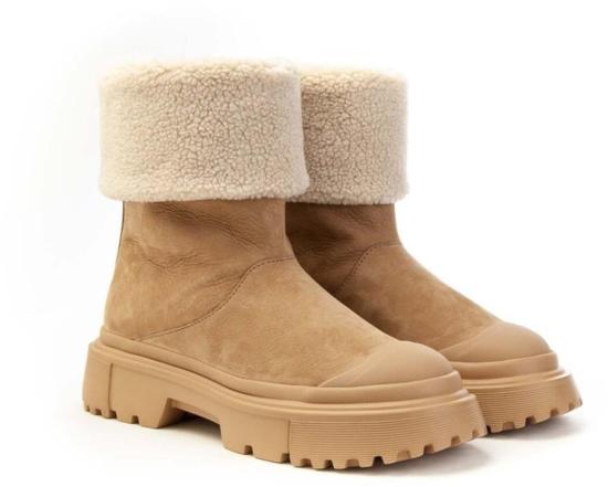  호간 부츠 HXW6190FC20HTA0XFI BEIGE - HOGAN