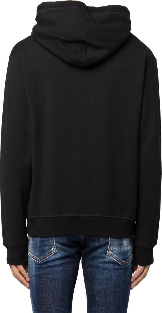  디스퀘어드2 후드 티셔츠 S79GU0003S25516965 BLACK - DSQUARED2