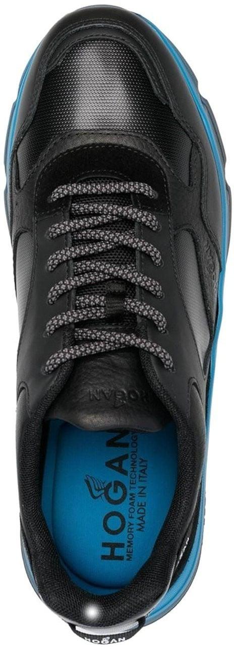  호간 스니커즈 HXM5660DM9412QB999 BLACK - HOGAN