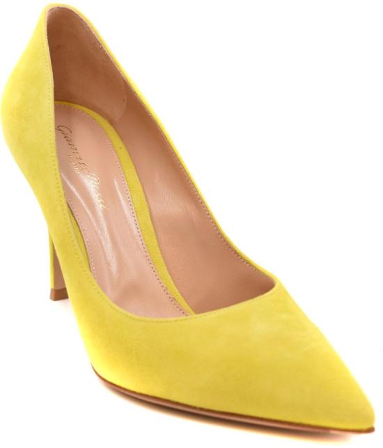  지안비토로시 힐/펌프스 G2458085RICCAMCIDI LIME - GIANVITO ROSSI