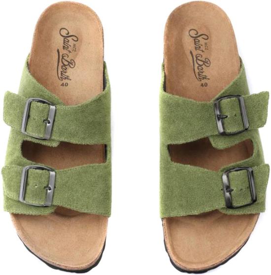  세인트바쓰 뮬/슬리퍼 TERRY52 GREEN - MC2 SAINT BARTH