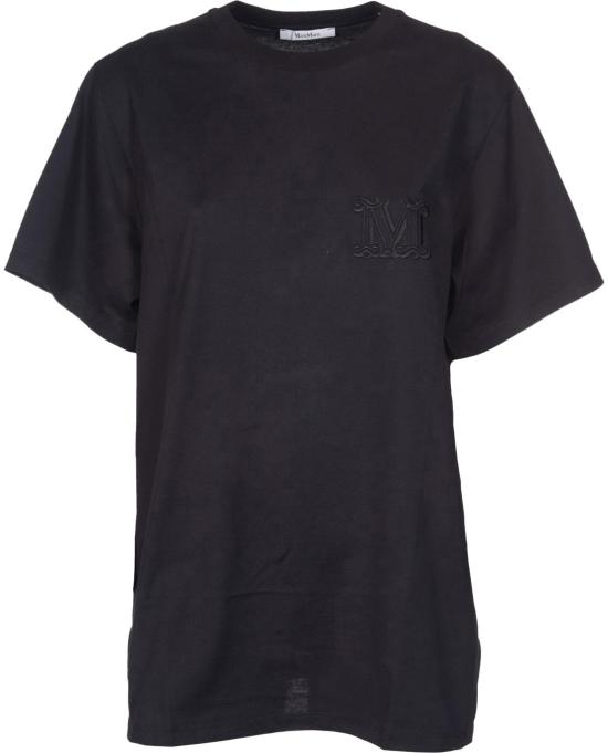 25SS 막스마라 반팔 티셔츠 2421946021600002 BLACK
