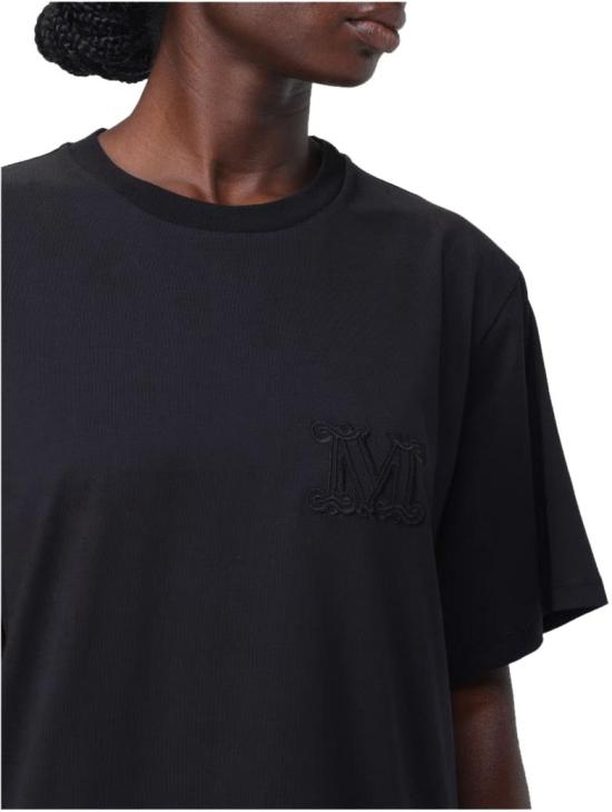 25SS 막스마라 반팔 티셔츠 2421946021600002 BLACK - MAX MARA