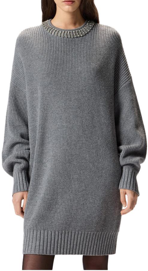 25FW 핑코 미디 원피스 105746A2S4II2 GREY - PINKO