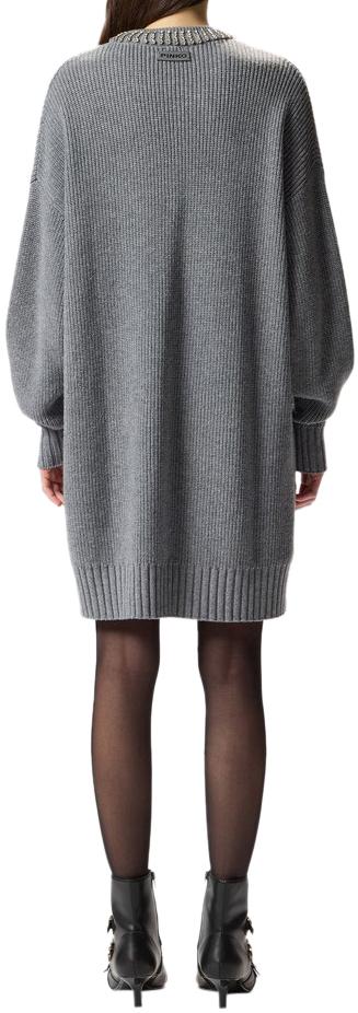 25FW 핑코 미디 원피스 105746A2S4II2 GREY - PINKO