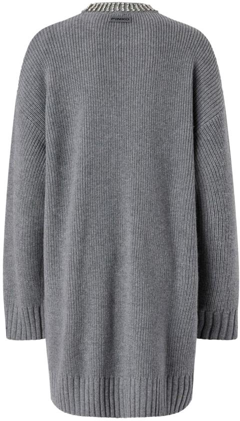 25FW 핑코 미디 원피스 105746A2S4II2 GREY - PINKO