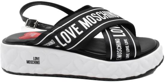  모스키노 샌들 JA16315I0IIX300A BLACK