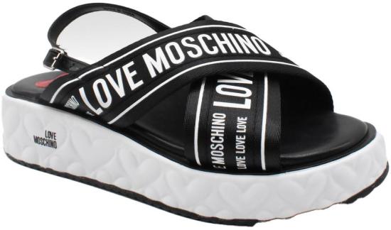  모스키노 샌들 JA16315I0IIX300A BLACK - MOSCHINO