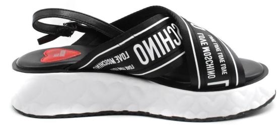  모스키노 샌들 JA16315I0IIX300A BLACK - MOSCHINO