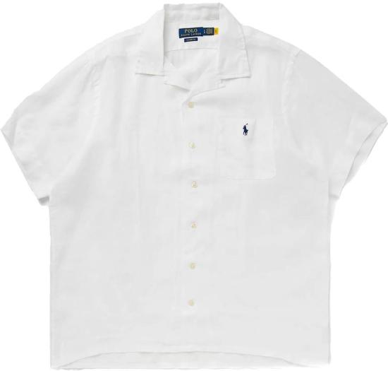 랄프 로렌 반팔 셔츠 710938425001 WHITE