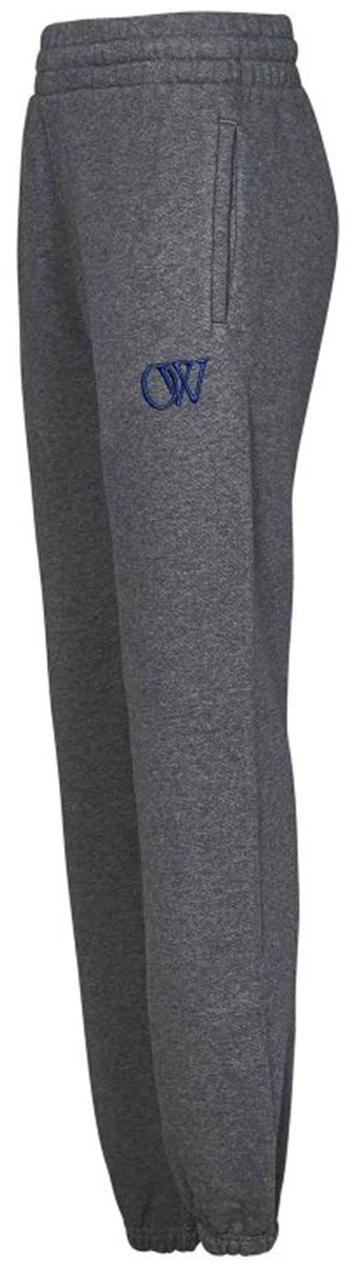 오프화이트 트레이닝/조거 팬츠 OWCH006S24FLE0010846 GREY - OFF WHITE