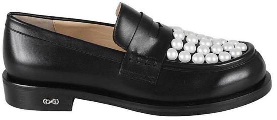 25FW 마흐앤마흐 로퍼 S077630CLFB02 BLACK