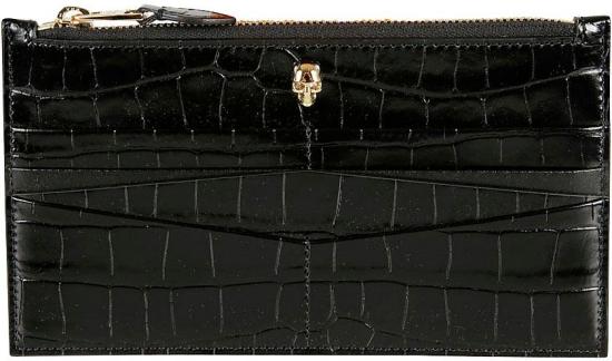  알렉산더 맥퀸 지갑 6320361JMFG1050 BLACK - ALEXANDER MCQUEEN
