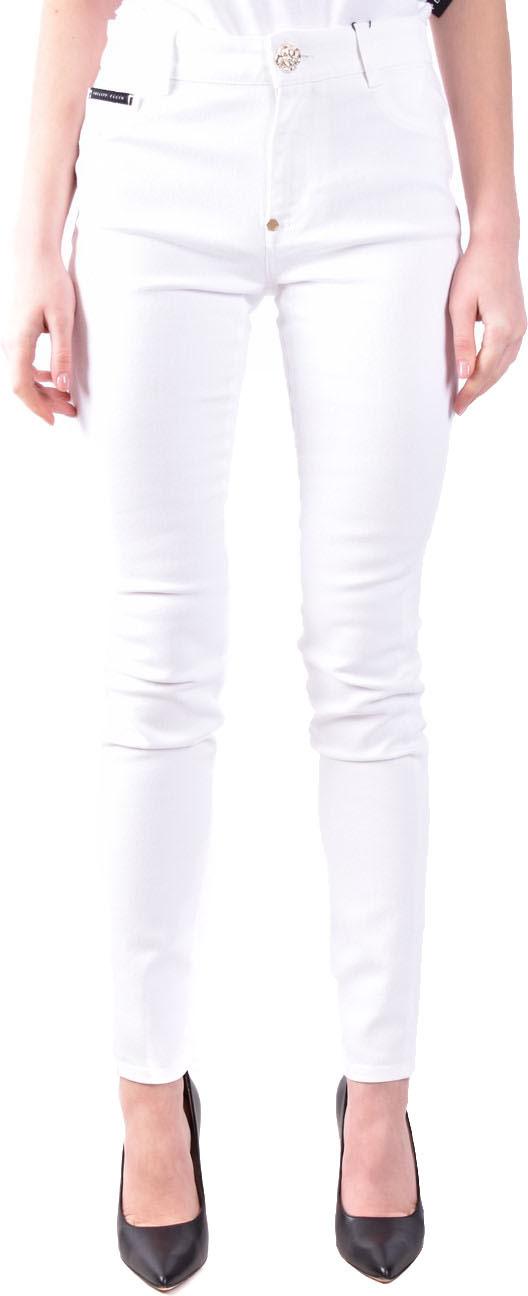  필립 플레인 스트레이트 팬츠 SACCWDT2145PDE004N01GD WHITE