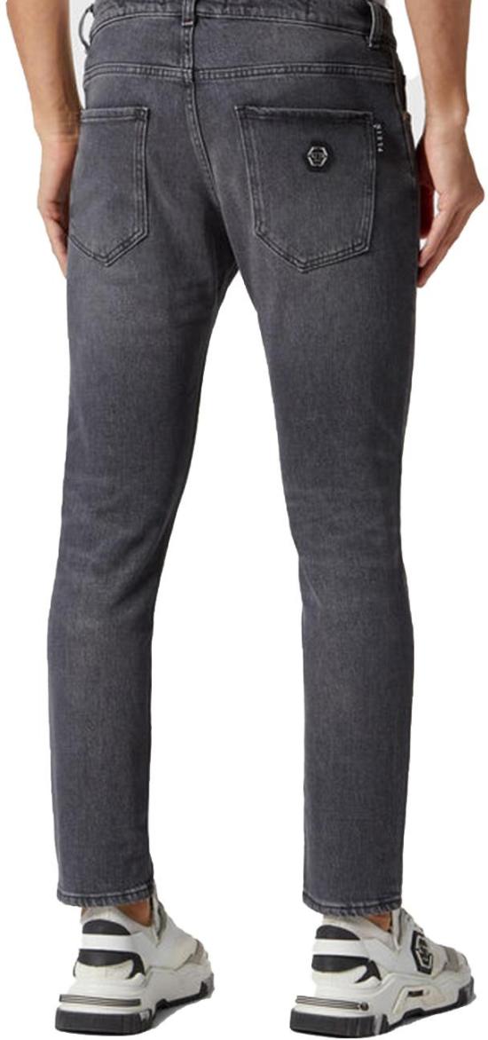  필립 플레인 데님 팬츠 SADCMDT3765PDE004N10VE GREY - PHILIPP PLEIN