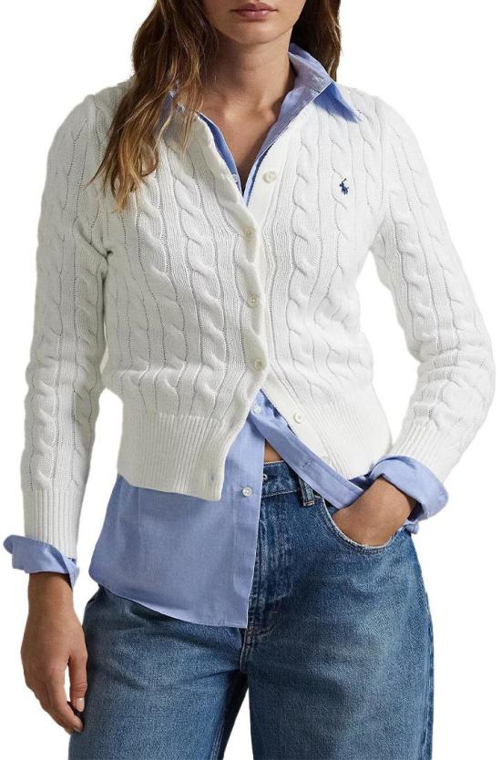 26SS 랄프 로렌 니트웨어 211971868007 WHITE - RALPH LAUREN