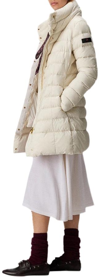 25FW 페트레이 솝착 MQN 03 하이칼라 슬림핏 롱 다운 재킷 PED545601181967983 BEIGE - PEUTEREY