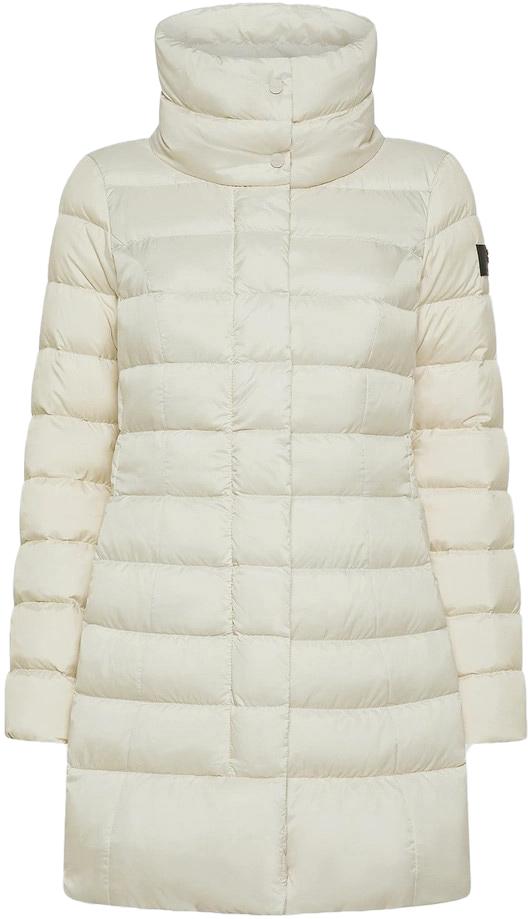 25FW 페트레이 솝착 MQN 03 하이칼라 슬림핏 롱 다운 재킷 PED545601181967983 BEIGE