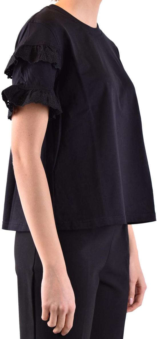  알렉산더 맥퀸 반팔 티셔츠 555487RMH191000 BLACK - ALEXANDER MCQUEEN